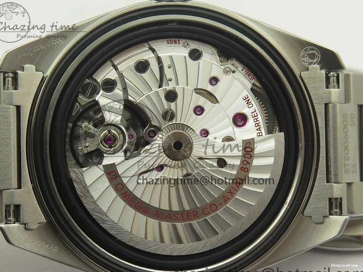 0130 Aqua Terra 150M Master Chronometers VSF 1:1 Best Edition Deep Blue Dial Silver Hand on SS Bracelet A8900 Super Clone HighPerformance 8013